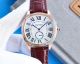 Swiss Grade Cartier Calibre De Diver White Dial Rose Gold Case Leather Watch (6)_th.jpg